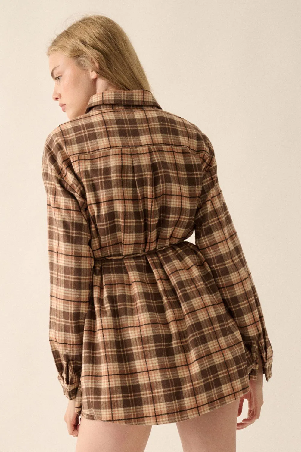 By the Fire Flannel Romper