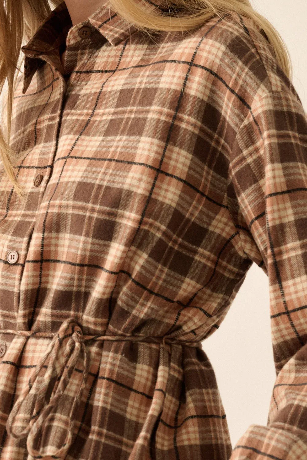 By the Fire Flannel Romper
