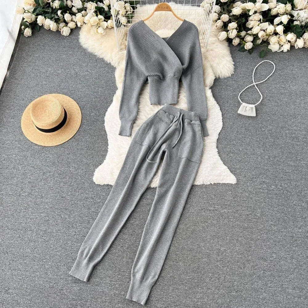 Cecilia Knitted Two Piece Set