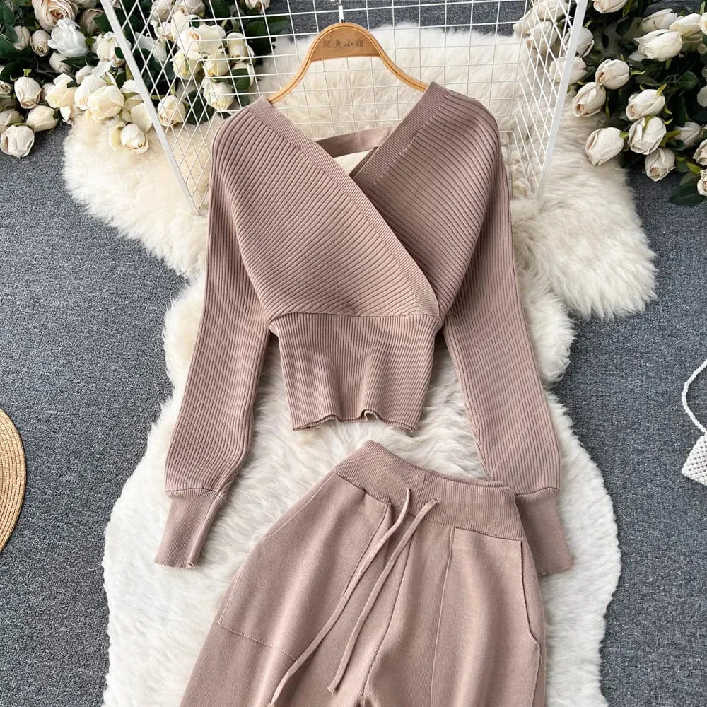 Cecilia Knitted Two Piece Set