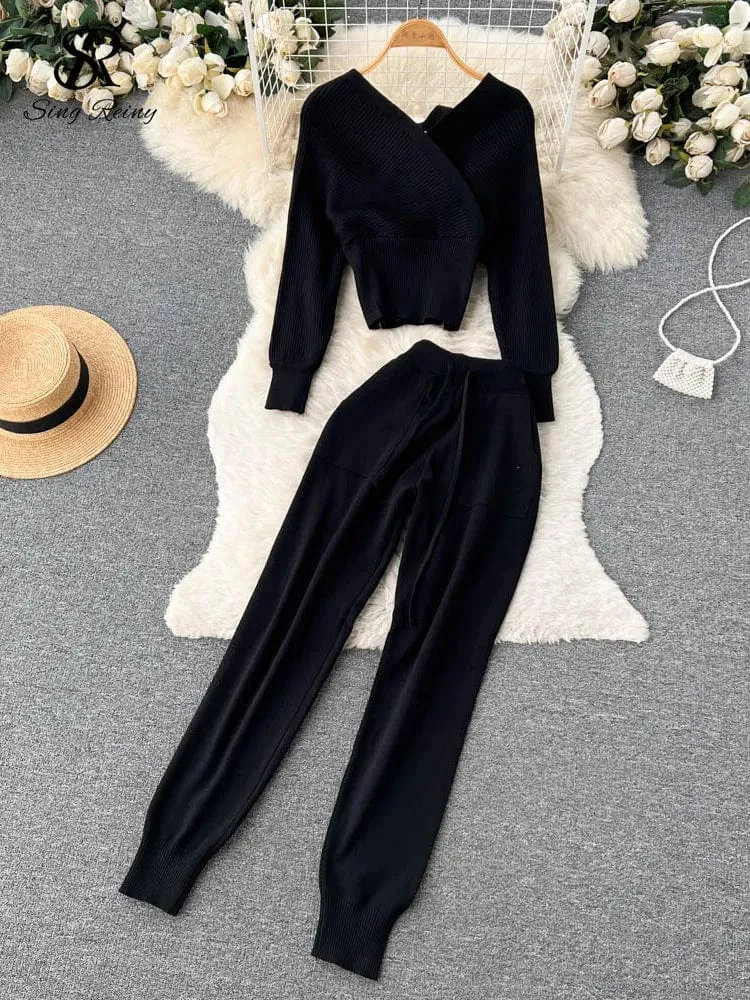 Cecilia Knitted Two Piece Set