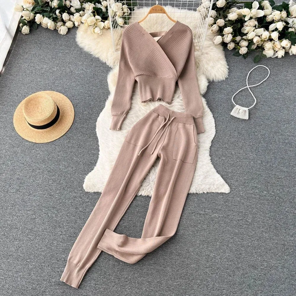 Cecilia Knitted Two Piece Set