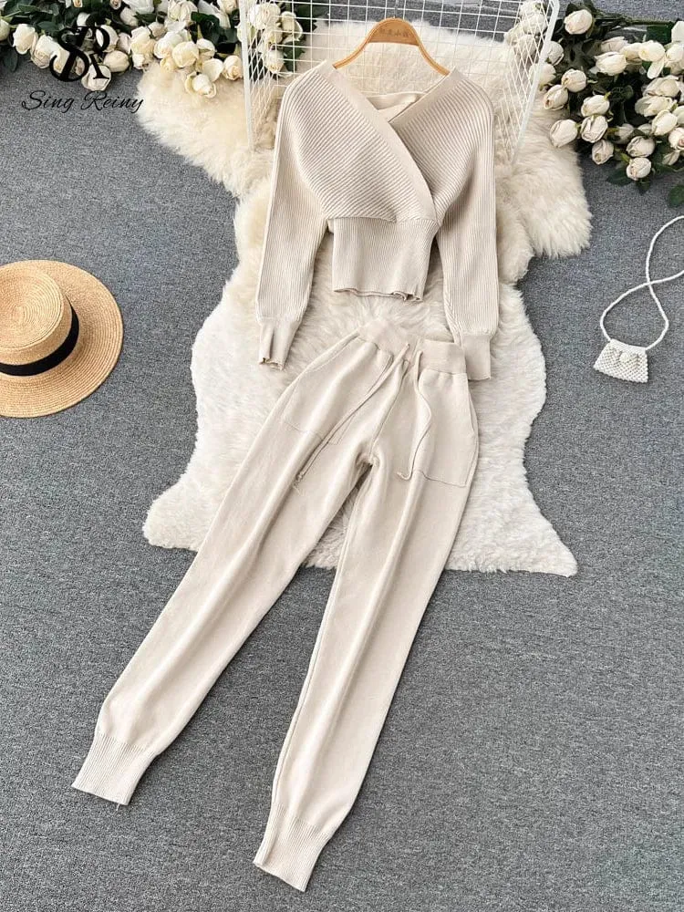Cecilia Knitted Two Piece Set