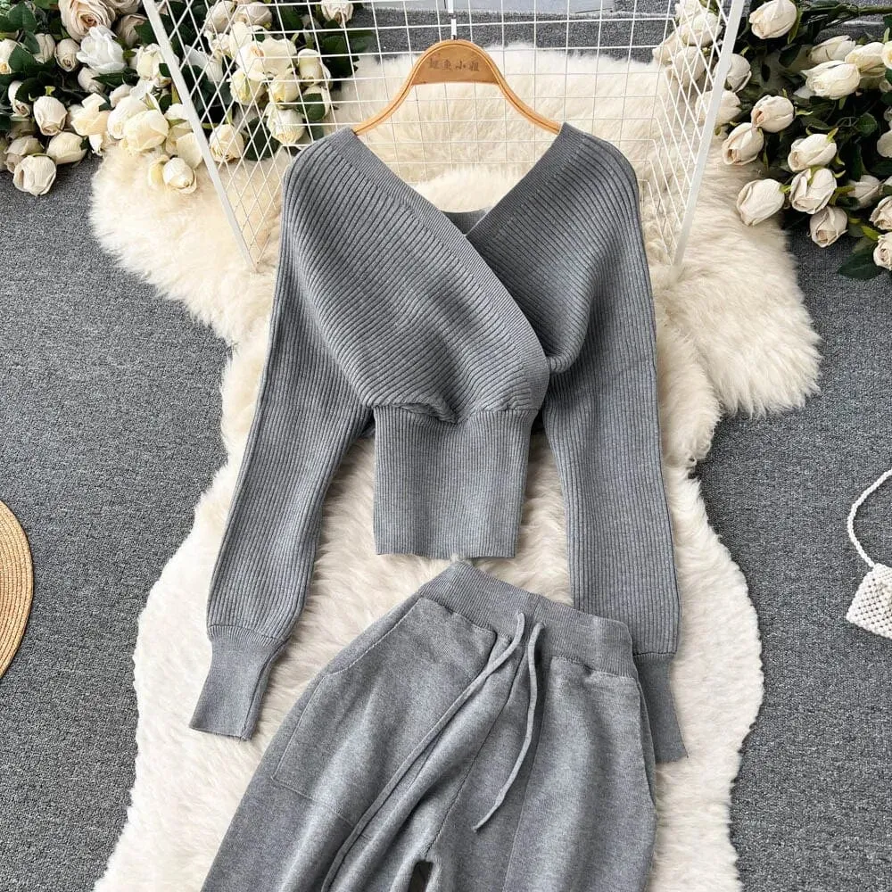 Cecilia Knitted Two Piece Set