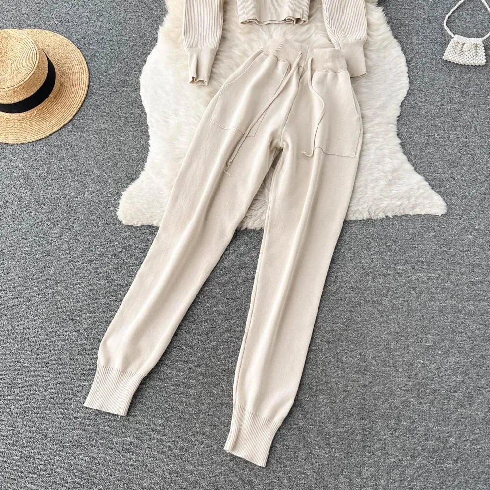 Cecilia Knitted Two Piece Set