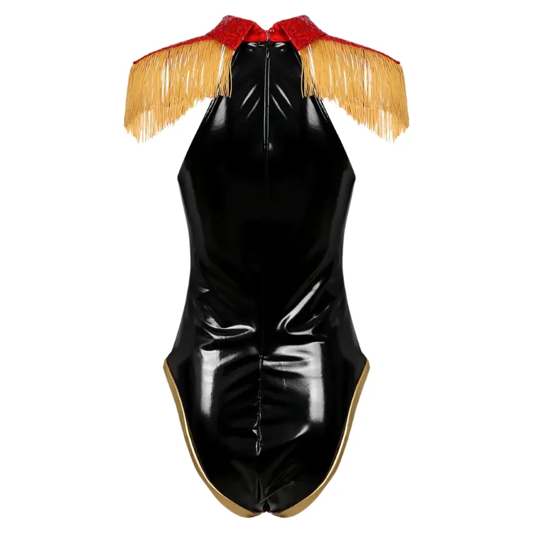 Circus Ringmaster's Sequined Carnival Romper