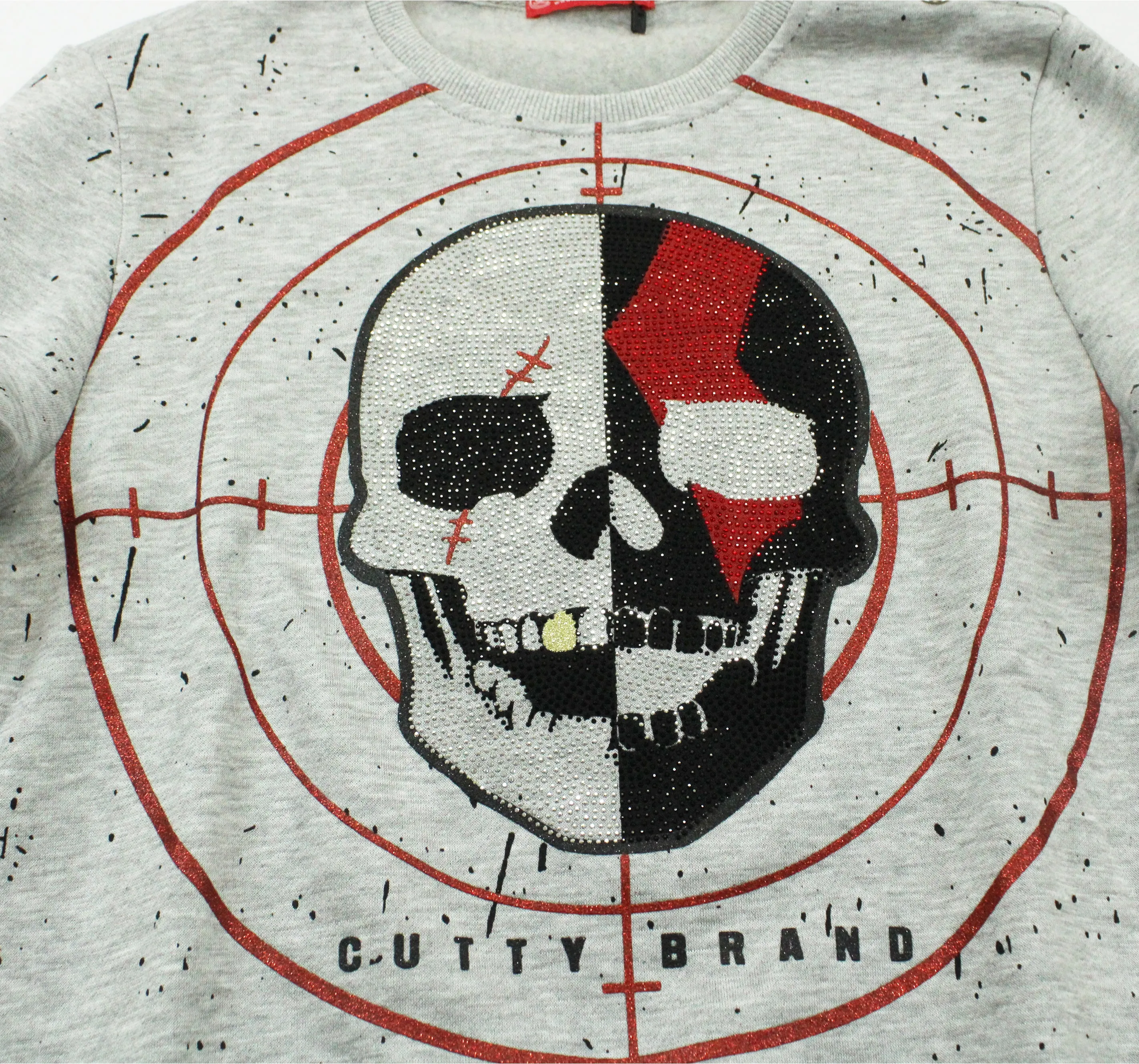 Cutty Local Skull Grey Sweater