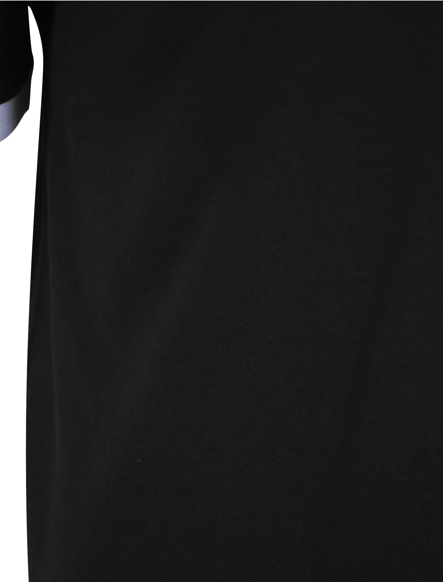 Dobins Piqué Polo Shirt in Black - Le Shark