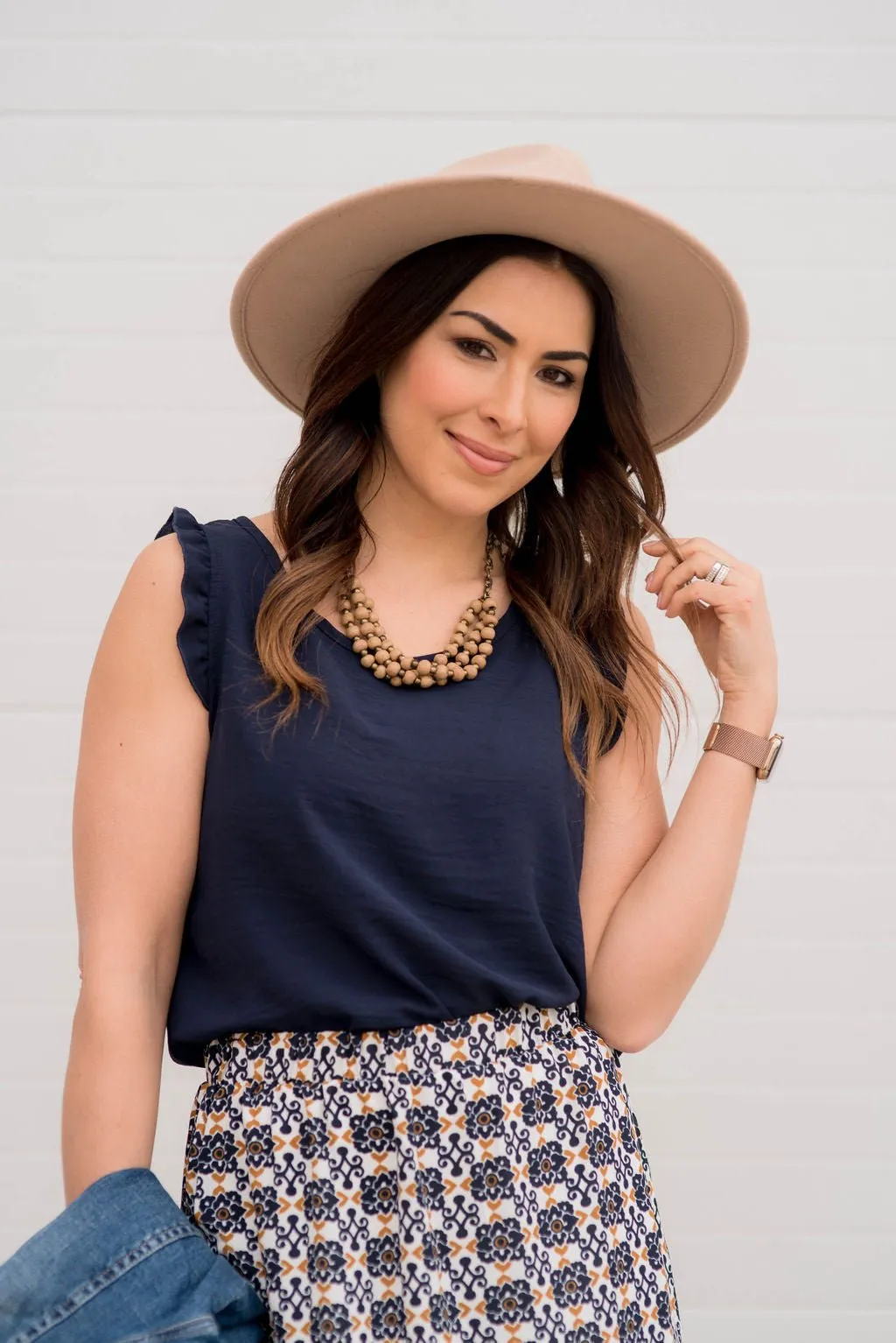 Flutter Dressy Blouse Tank