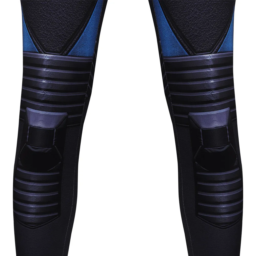 Gotham Knights Nightwing Cosplay Costume Jumpsuit Outfits Halloween Carnival Party Suit