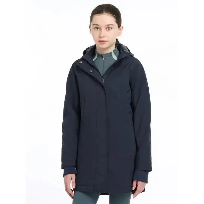 Lemieux Young Rider Skye Waterproof Coat Navy