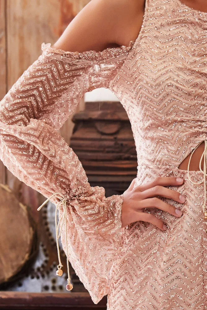 Malaga Romper Nude