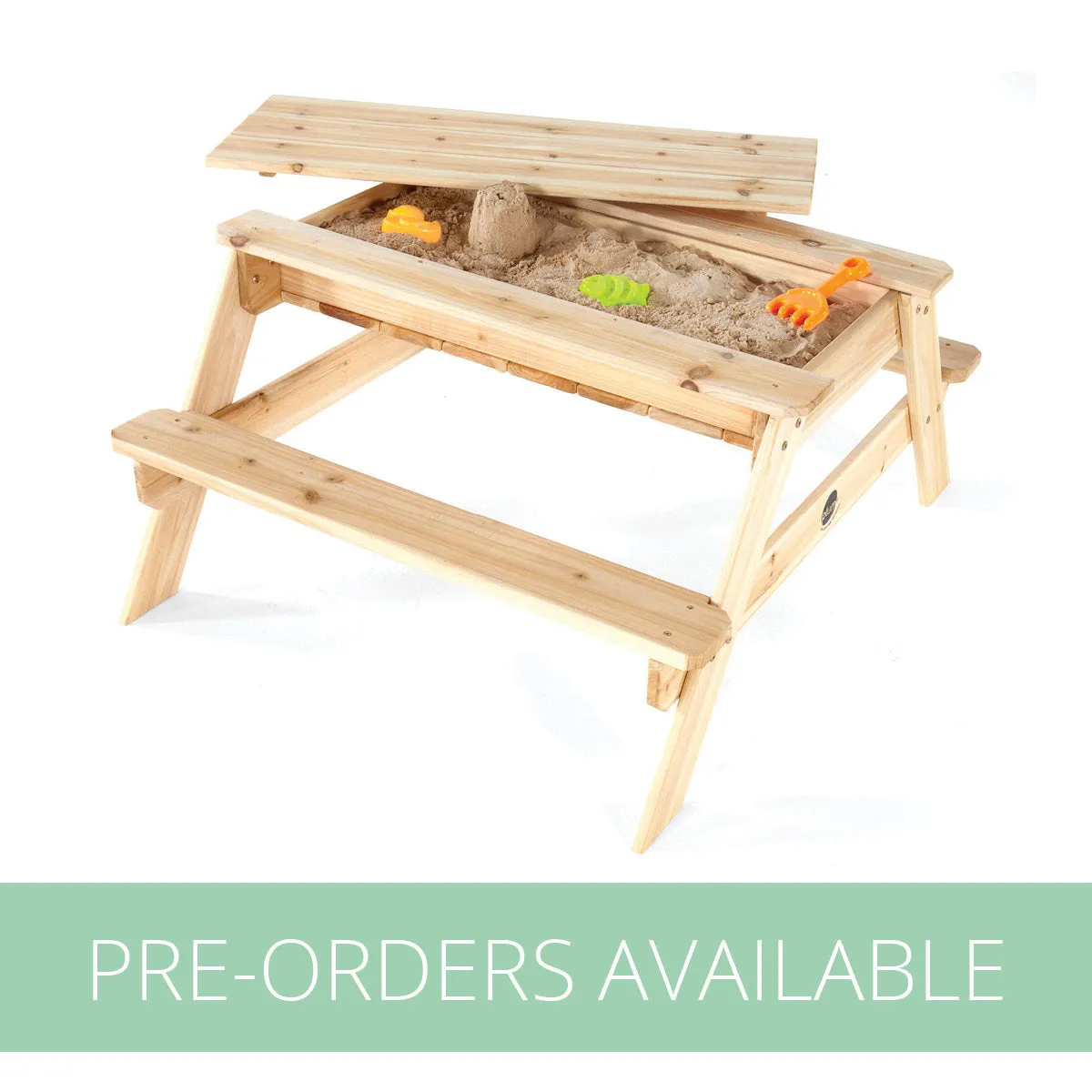 Plum Wooden Sand & Picnic Activity Table | Outdoor Play Table for Kids