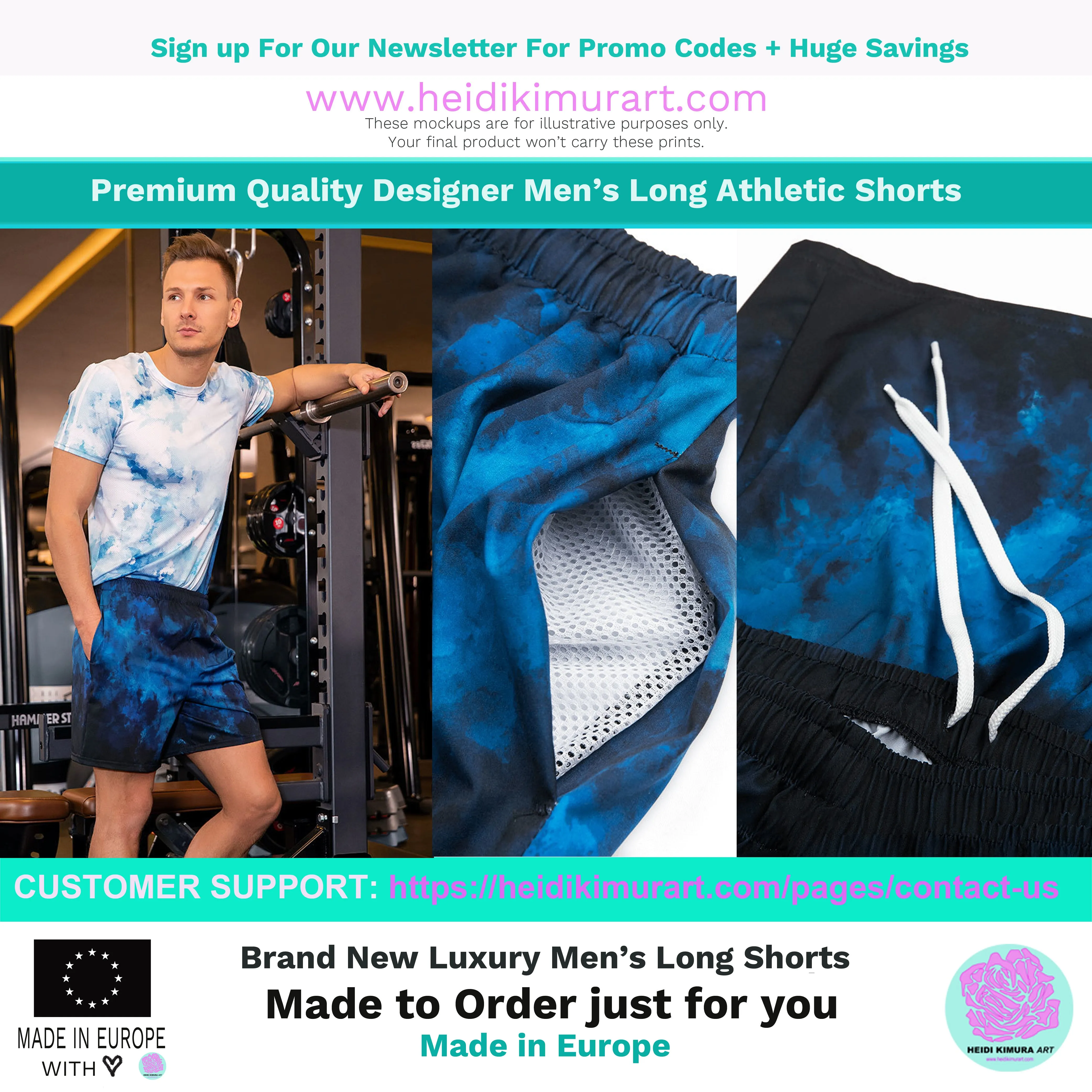 Red Plaid Men's Shorts, Preppy Tartan Scottish Style Men's Athletic Long Shorts-Made in EU