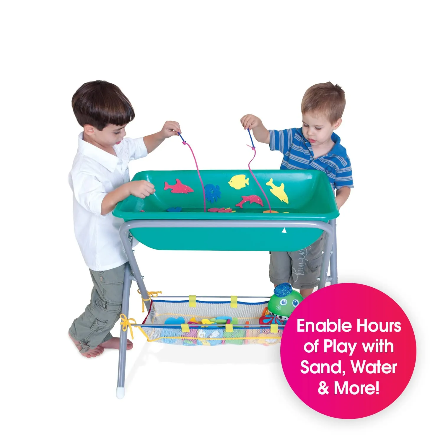 Sand & Water Activity Tub, Stand and Net