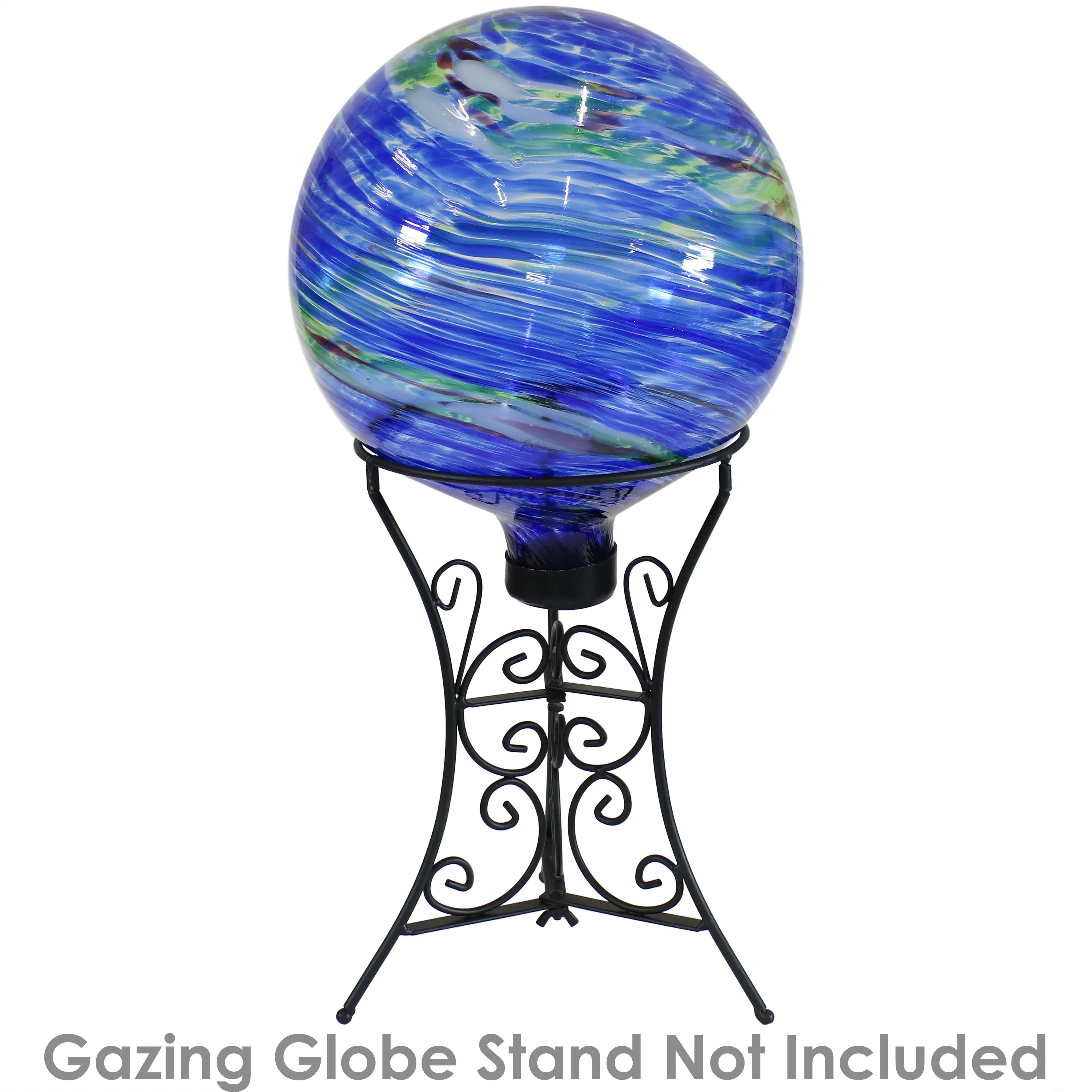 Sunnydaze Outdoor Glass Gazing Globe - 10"