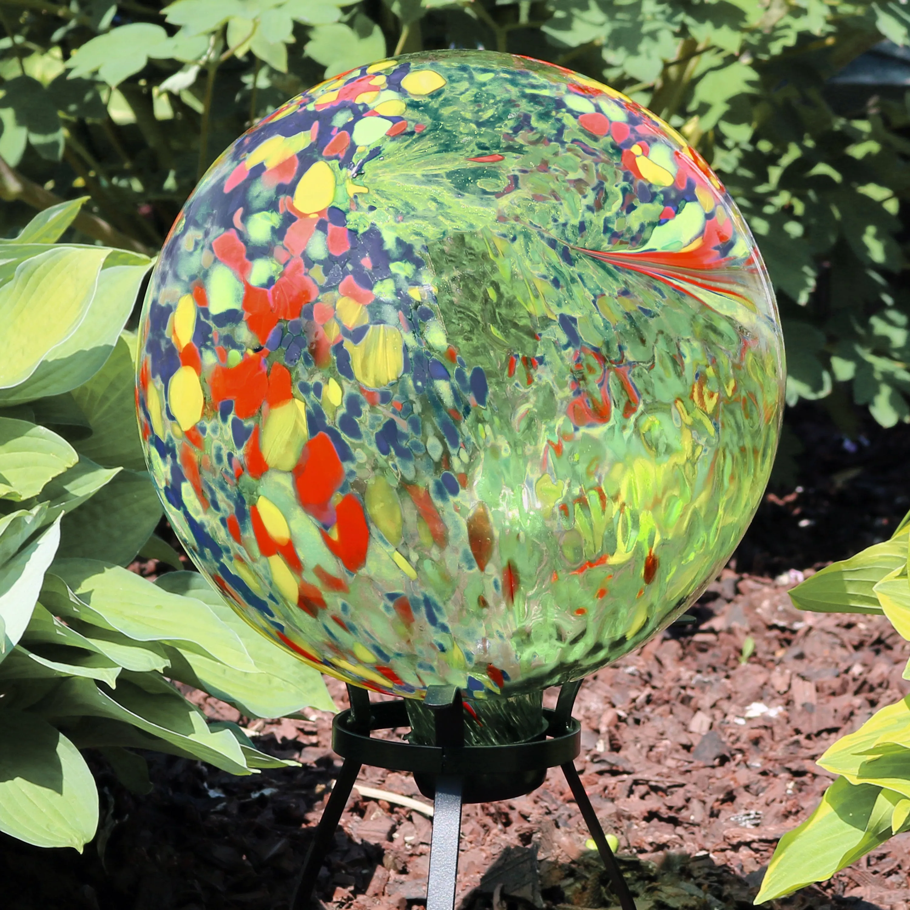 Sunnydaze Outdoor Glass Gazing Globe - 10"