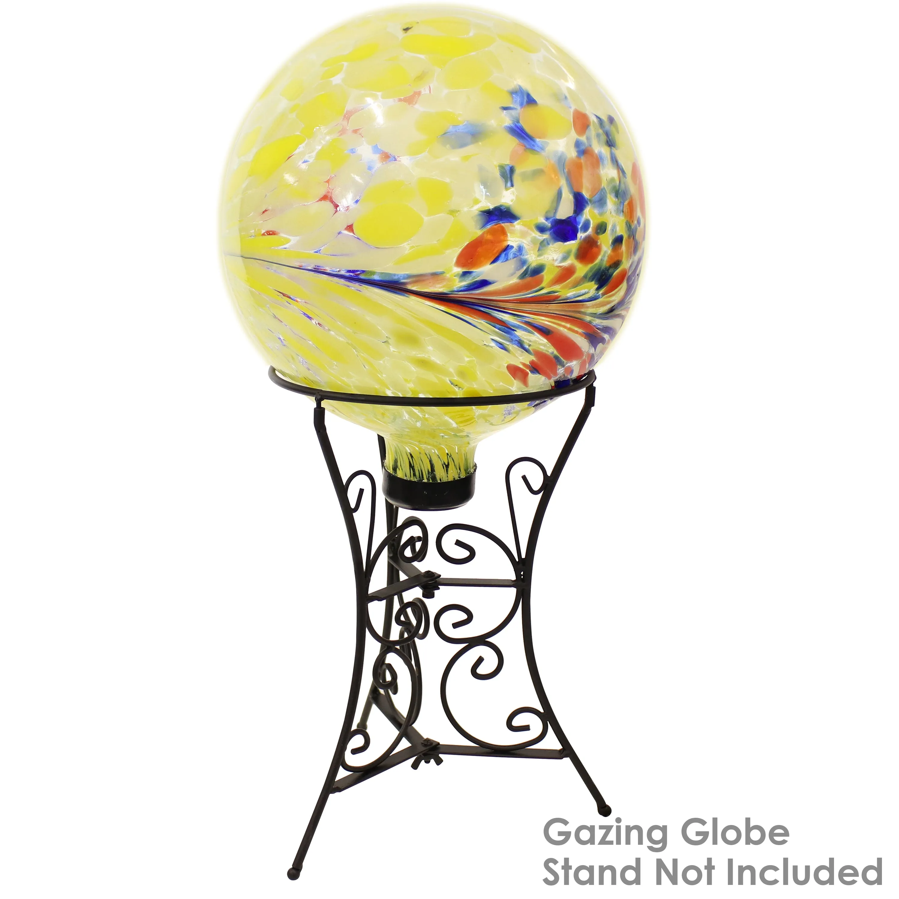 Sunnydaze Outdoor Glass Gazing Globe - 10"