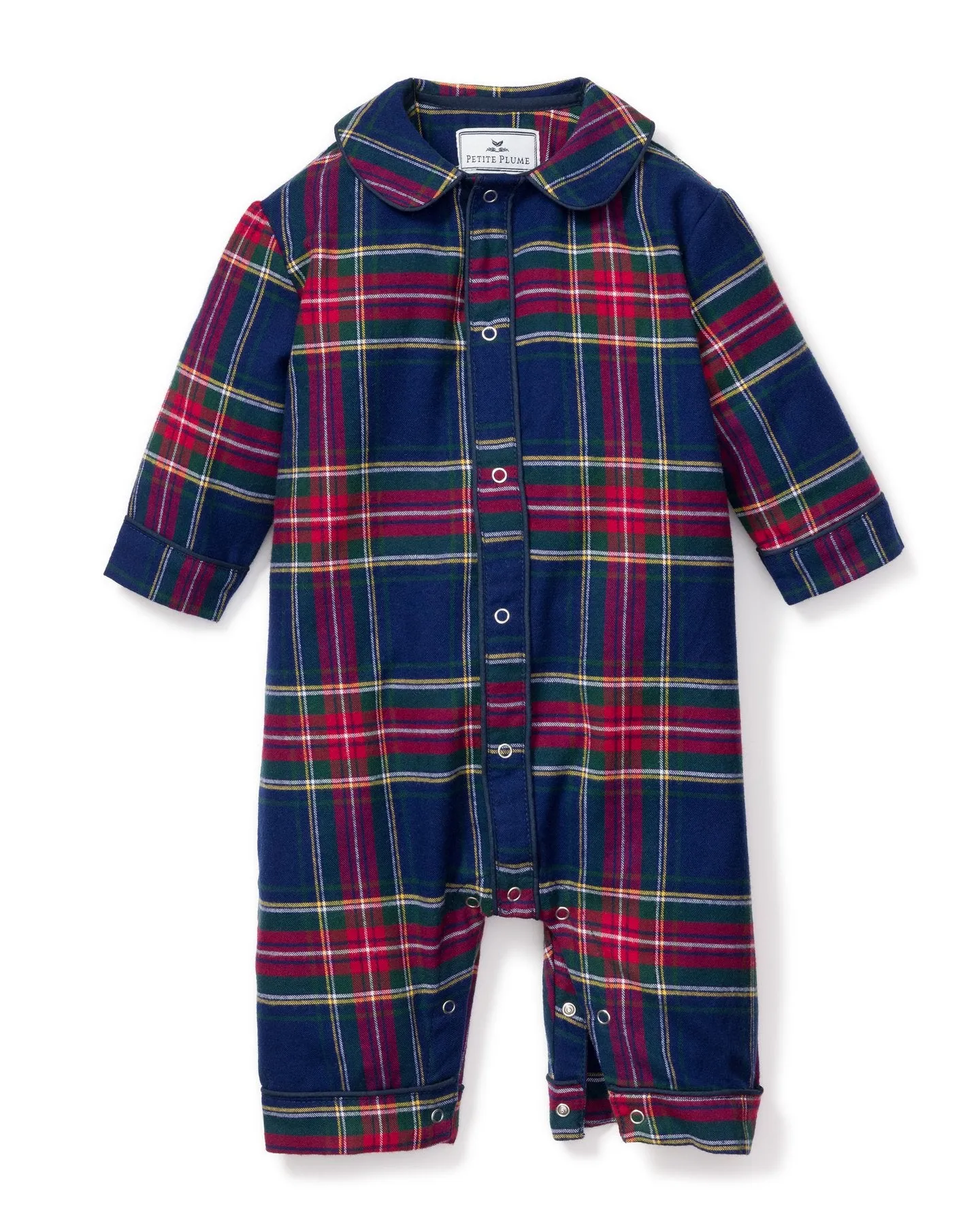 Windsor Tartan Romper - Petite Plume