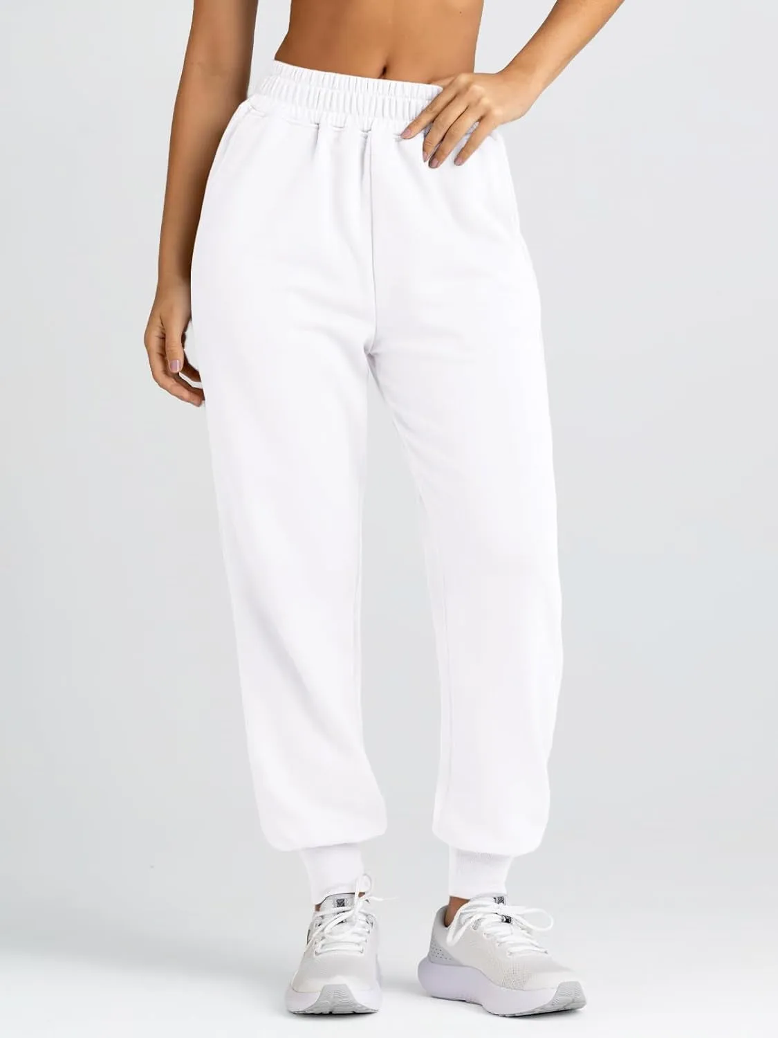 Womens Fashion Sweatpants Preppy Clothes Stuff Lounge Baggy Cotton Joggers Fall Athletic Pants with Pockets